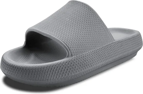 Sandalias Cloud para mujeres y hombres,Sandalias de baño con almohadilla,Zapatos de plataforma de suela gruesa antideslizante EVA