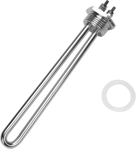 Miniatura 9 de DERNORD Calentador de inmersión de 12V 300W Elemento calentador de agua sumergible Elemento de calefacción de acero inoxidable con ajuste NPSM de 1