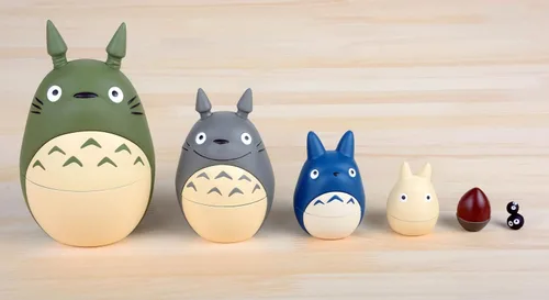 Miniatura 7 de Ensky - My Neighbor Totoro - Muñecas anidadas de Totoro - Mercancía oficial de Studio Ghibli