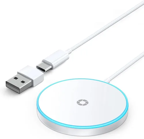 para cargador MagSafe, almohadilla de carga inalámbrica magnética para iPhone 17/17 Pro/17 Pro Max/Air/16 15 14 13 12 Pro Max Plus mini y AirPods 2