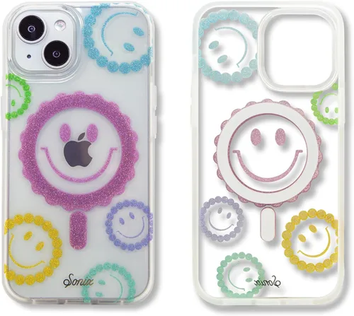 Miniatura 98 de Sonix x Sanrio - Funda para iPhone 15 Pro, compatible con MagSafe, probada en caídas de 10 pies, adivinador Kuromi