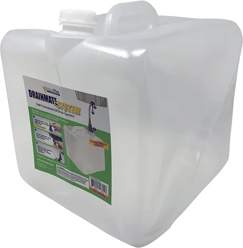Válvulas de drenado de aceite ValvoMax – Sistema de recolección de aceite usado limpio y sin desorden – Compatible con válvula de drenado de aceite