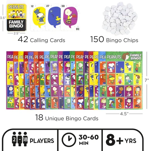 Miniatura 2 de Aquarius - Juego de bingo familiar de cacahuetes