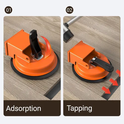 Miniatura 6 de Herramienta fijadora de huecos para pisos, herramienta de fijación de huecos de piso resistente, ventosa de vacío mejorada, herramienta