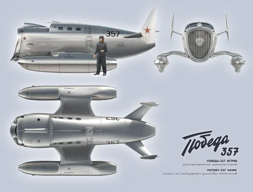 Miniatura 3 de AMP 72-010 - 1/72 - Victory 357 Hawk. Prototipo de escala de avión modelo de plástico