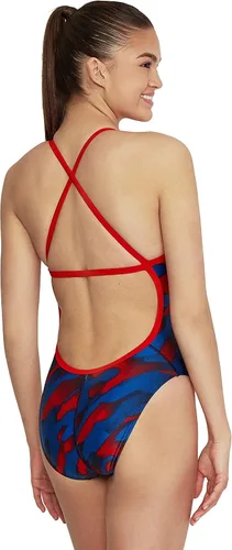 Miniatura 3 de Speedo Women's Swimsuit One Piece PowerFlex Cross Back Printed Adult Team