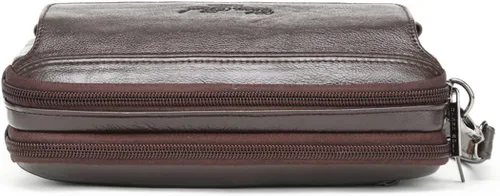 Miniatura 7 de KPYWZER Bolso de mano de cuero para hombre