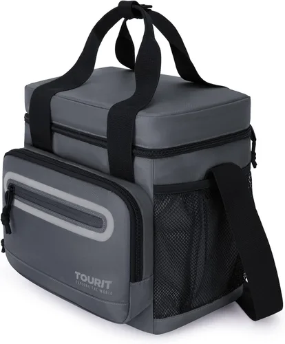 Miniatura 10 de TOURIT Lonchera grande de 14L con aislamiento para almuerzo, enfriador de comida para hombres y mujeres, color negro Camuflaje