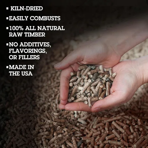 Miniatura 3 de Camerons Pellets para asar (manzana) - Gránulos para ahumar madera para ahumar y parrillas de barbacoa, combustible de barbacoa 100% natural secado