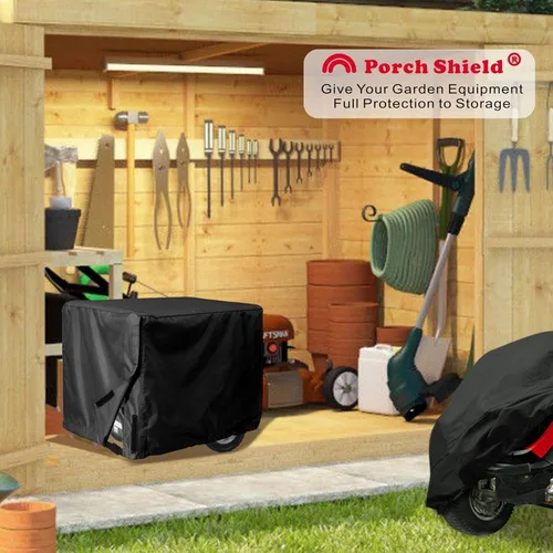 Miniatura 7 de Porch Shield - Cubierta universal impermeable, para generador. Negro
