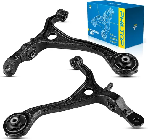 Miniatura 123 de PHILTOP Kit de suspensión delantera de 10 piezas, brazos de control inferiores con juntas de bola, eslabones de extremo de barra estabilizadora