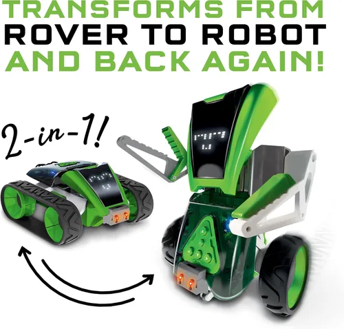 Miniatura 2 de Thames & Kosmos Robótica: máquinas inteligentes - Sidekick Construye un Rover de 4 ruedas y un robot de 2 ruedas Introducción personalizable a