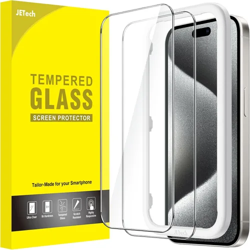Miniatura 13 de JETech - Protector de pantalla para iPhone SE 3/2 (Edición 2022/2020), iPhone 8/7/6s/6, 4.7 pulgadas, película de vidrio templado con herramienta