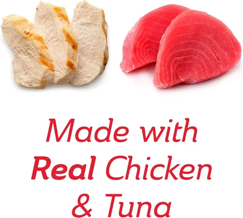 Miniatura 3 de Delectables - Golosina para lamer pollo y atún para gatos, 1.4 onzas, 12 unidades (paquete de 8)