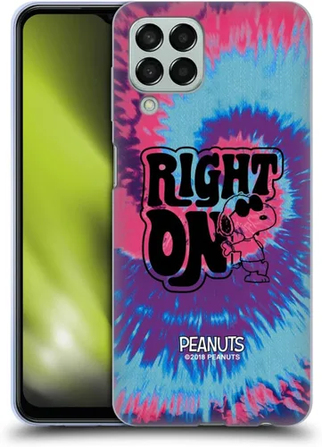 Miniatura 455 de Head Case Designs Funda de gel Woodstock 50th con licencia oficial de Peanuts Snoopy Guitar 1969 [protección de grado militar] compatible