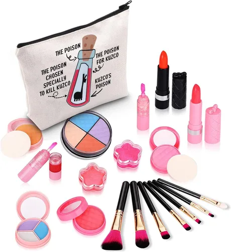 Miniatura 4 de ZJXHPO Bolsa de maquillaje Emperors The Poison Chosen, especialmente para matar maquillaje, bolsa con cremallera para su funda de viaje de llama