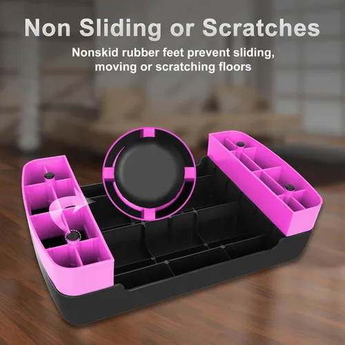 Miniatura 6 de Plataforma aeróbica de altura ajustable de 4 a 6 pulgadas, equipo de fitness, entrenamiento paso a paso, plataforma de ejercicios con 2 elevadores