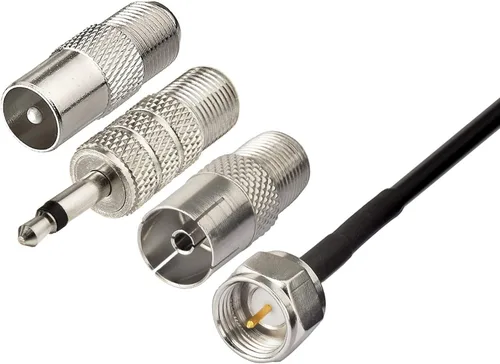 Miniatura 4 de Bingfu Antena FM Base magnética Antena de radio FM para Pioneer Onkyo, Yamaha, Marantz, Sherwood, radio digital HD, radio FM, Bluetooth, receptor