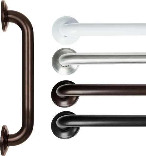 Vive Barra de Agarre para Tinas y Duchas - Barra de Seguridad para Baño de Discapacitados para Personas Mayores - Pasamanos de Soporte de Pared para
