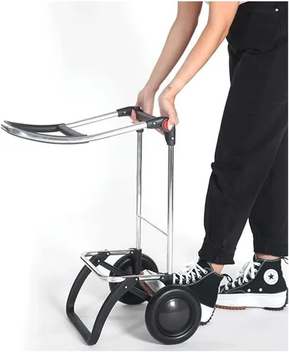 Miniatura 9 de Rolser I-Max MF - Carrito de compras plegable de 2 ruedas, color morado