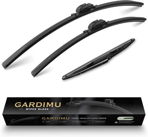 Miniatura 14 de Limpiaparabrisas delanteros para Hyundai Elantra 2002-2007, 20" 18" silenciosos y sin rastros, reemplazo de limpiaparabrisas para todo clima
