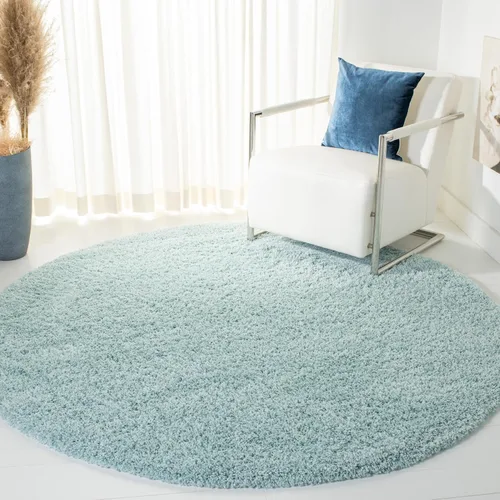Miniatura 80 de SAFAVIEH Laguna Shag Collection - Alfombra decorativa, 2 pies 3 pulgadas x 4 pies, color beige, diseño sólido, no desprende pelusa y de fácil