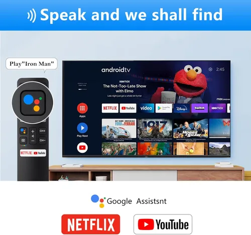Miniatura 4 de Reemplazo de voz para control remoto TCL-Android-TV, nuevo control remoto RC802V actualizado para televisores inteligentes TCL con función de voz