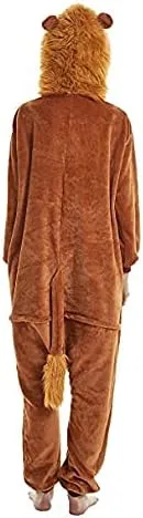 Miniatura 2 de Pijama unisex para adultos, para disfraz de león, disfraz de Halloween