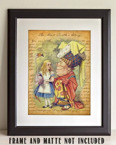 Miniatura 4 de Alicia en el país de las maravillas - Póster de pared sin marco de 11 x 14 pulgadas - Regalos y decoraciones perfectos de Alicia en el país