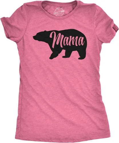 Camiseta para mujer con diseño de oso mamá, camiseta divertida para la mejor mamá, Día de las Madres