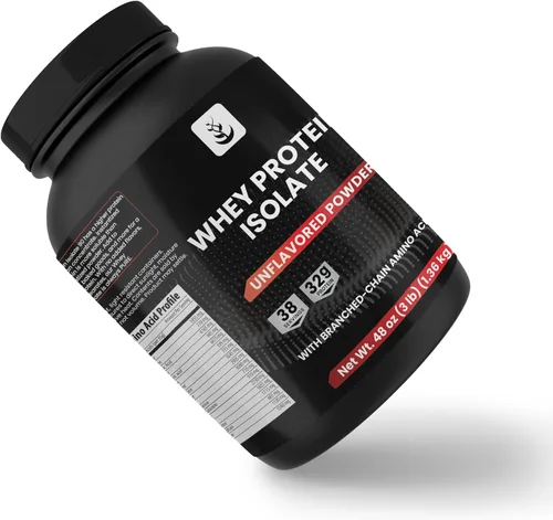 Miniatura 4 de PURE ORIGINAL INGREDIENTS Aislado de proteína de suero de leche, 3 libras, instantáneo, sin sabor