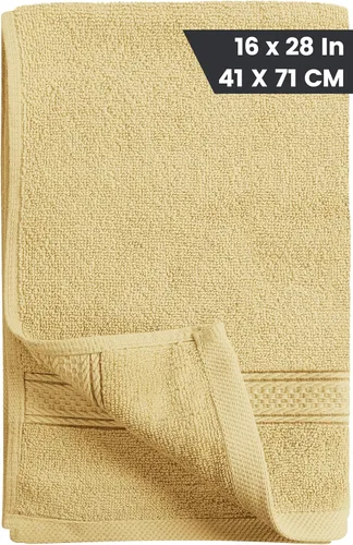 Miniatura 2 de Utopia Towels- Paquete de 6 toallas de mano prémium, 100% algodón hilado en anillo, ultrasuaves y altamente absorbentes, 18 oz/m2 (600 g/m2), 16 x