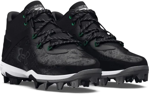 Miniatura 2 de Under Armour Harper 8 Mid TPU Jr - Tenis de béisbol unisex para niños