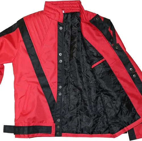 Miniatura 5 de MJ Thriller Chaqueta Rojo Cordura