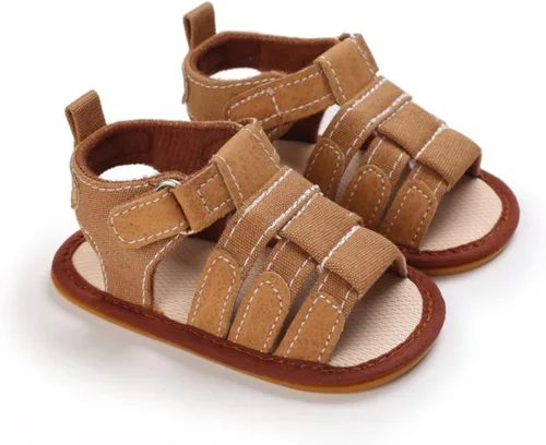 Miniatura 5 de Timatego Sandalias de verano para bebés, niños y niñas, suela suave, antideslizantes, para recién nacidos, primeros pasos, zapatos deportivos