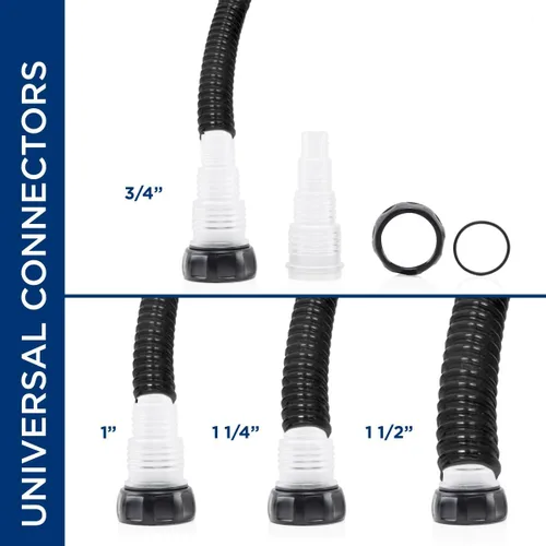 Miniatura 9 de Alpine Corporation Clarificador UV de 9 vatios de 4 pulgadas de alto diseñado para uso fuera del agua Negro