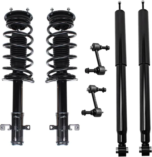 Miniatura 36 de Detroit Axle - Kit de puntales delanteros de 6 piezas para Ford Escape 2014-2019, 2 puntales y muelles helicoidales, 2 enlaces de barra