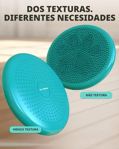 Miniatura 2 de Trideer Disco de equilibrio de núcleo con cojín oscilante, asiento flexible para aula primaria, asiento para meneo para niños sensoriales, 13.4 in