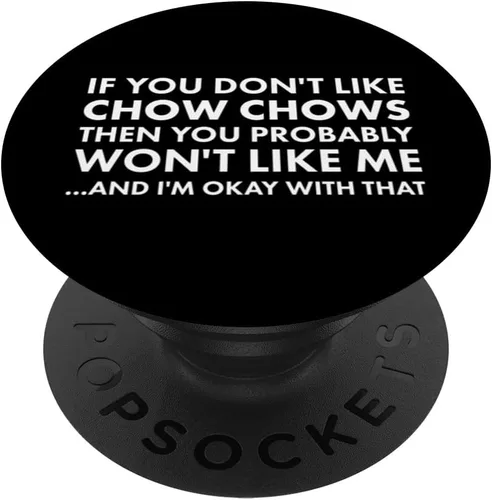 Perro si no te gusta Chow Chow PopSockets Standard PopGrip