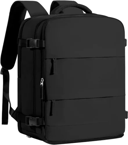 Miniatura 38 de coofay Mochila de viaje, para laptop, unisex, aprobada para aviones, bolsa de mano, equipaje, para artículos personales, para debajo del asiento