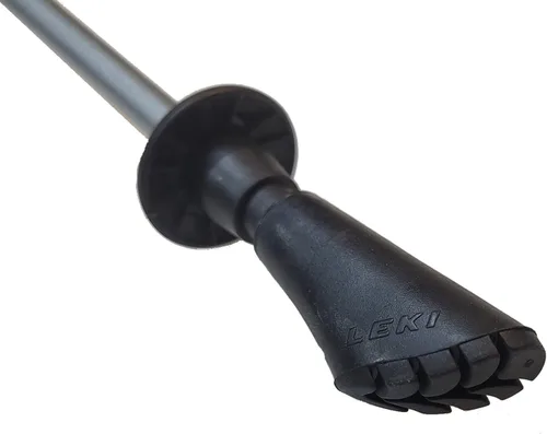 Miniatura 3 de LEKI Nordic Walking Amero Carbon Series - Bastones para caminar (45.3 in), color plateado
