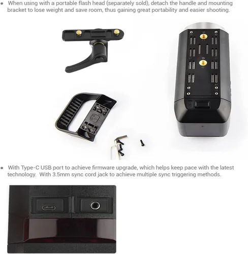 Miniatura 9 de Godox AD400Pro Witstro - Flash para exteriores todo en uno