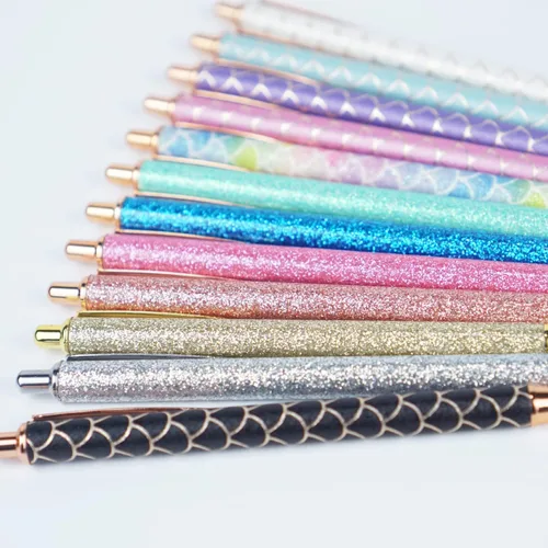Miniatura 3 de U-RIGHT 12 bolígrafos elegantes para diario, bonitos bolígrafos para mujeres, bolígrafos retráctiles y divertidos para enfermeras, camareras