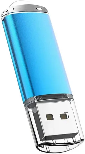 Miniatura 9 de Unidad flash USB de 8 GB, unidades de pulgar USB Maspen 2.0 de alta velocidad USB Memory Stick Zip Drives (azul, 8 GB)
