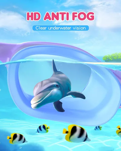 Miniatura 5 de Gafas de natación para niños, gafas de natación para niños de 6 a 14 años, gafas de piscina con protección UV antivaho para niños y niñas