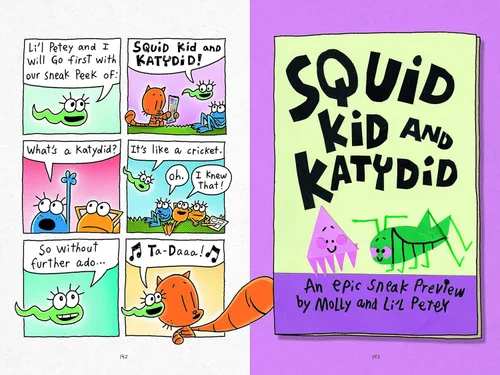 Miniatura 6 de El juego de regalo para niños Cat Kid Comic Club incluye libro de tapa dura de Dav Pilkey, mochila MerryMakers Dog Man's Cat Kid y certificado