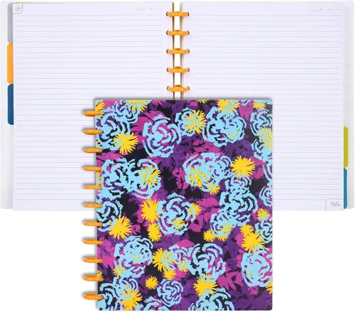 Miniatura 145 de Talia - Cuadernos de notas con tapas, planificador, personalizables, (Azul de Verano, Junior (5.5 pulgadas x 8.5 pulgadas)) Azul verano
