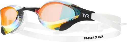 Miniatura 12 de TYR Tracer-X RZR Racing Goggles – Ultra Low Profile Competitive Swim Goggles, Anti Fog, Wide Peripheral Vision