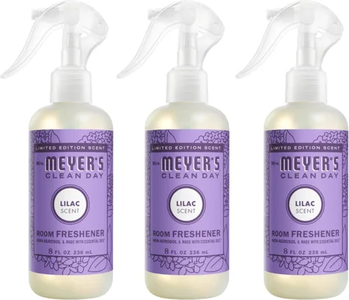 Miniatura 31 de Mrs. Meyer's Clean Day - Ambientador en espray, atomizador sin aerosol infundido con aceites esenciales, albahaca, 8 onzas líquidas