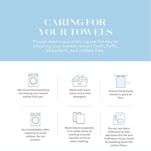 Miniatura 8 de White Classic Toallas de baño de lujo para adultos, extra grandes, 35 x 70 pulgadas, algodón turco de 700 GSM, altamente absorbentes, colección